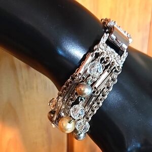 VINTAGE KAFIN NEW YORK MULTI-STRAND BRACELET
